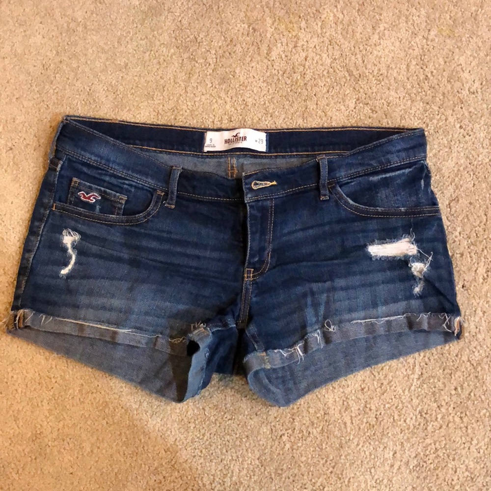 Hollister jean shorts